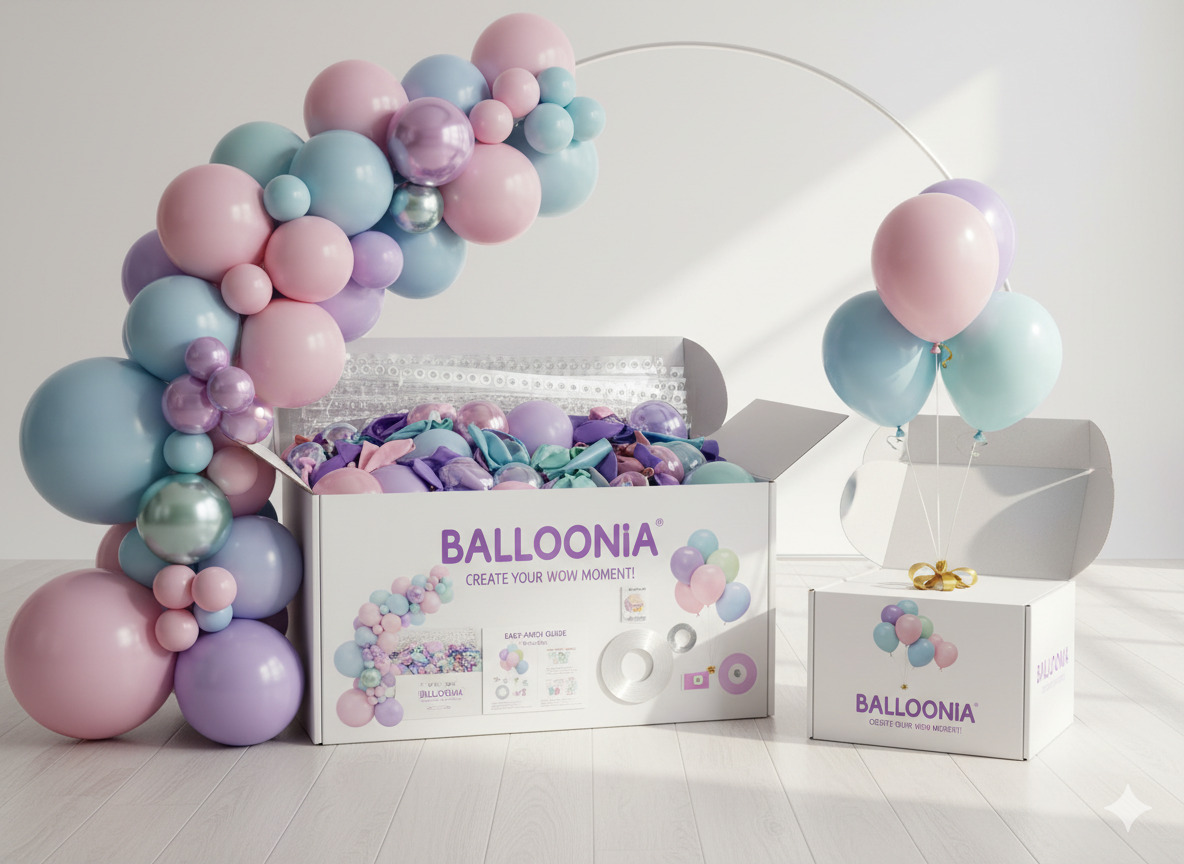 Ballonboog en ballonarrangement